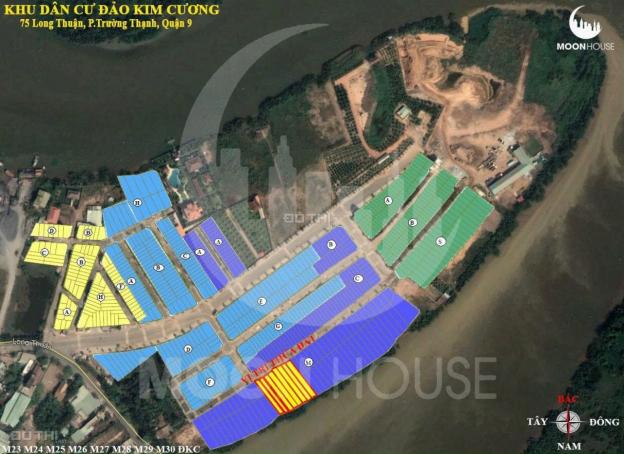Nắm chủ 8 lô đất liền kề thuộc dự án KDC Đảo Kim Cương phường Trường Thạnh, quận 9 13691721