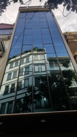 Tòa nhà văn phòng mặt phố Nguyễn Khánh Toàn 300m2 12 tầng MT 12m vỉa hè thênh thang pháp lý sạch 13694393
