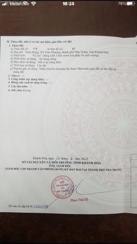 Cơ hội tốt để sở hữu ngay lô đất vị trí đẹp địa chỉ: Thôn Đông - Xã Vĩnh Phương - TP Nha Trang 13765626