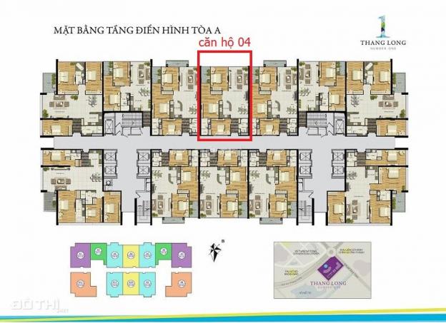 Chính chủ bán căn hộ 112m2 Thăng Long Number One mặt tiền đại lộ Thăng Long phù hợp với hộ gia đình 13696210