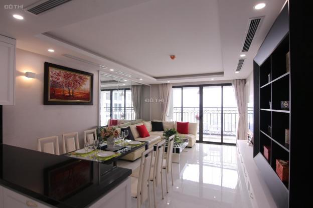 Cần cho thuê căn hộ D' Le Roi Soleil, Quảng An, DT 110m2, 3PN, giá thuê 33 triệu/tháng 13698394
