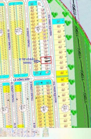 Bán đất tại đường Nguyễn Đình Thi, Phường Hòa Xuân, Cẩm Lệ, Đà Nẵng diện tích 500m2 giá 20.3 tỷ 13701582