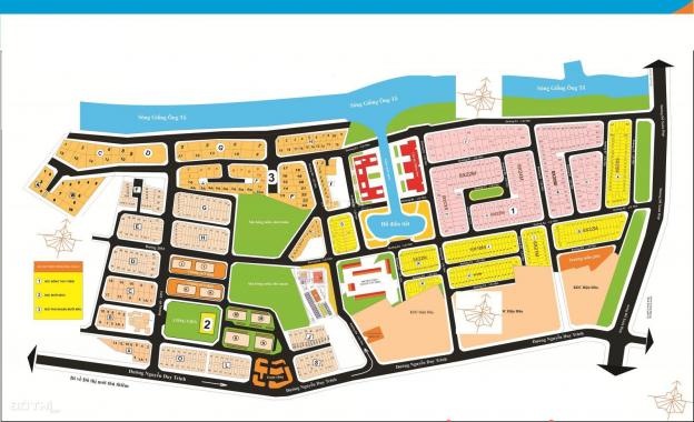 Bán đất Đông Thủ Thiêm đường 56 mặt tiền kinh doanh gần chợ tân lập (229,5m2) 131 triệu/m2 13703548