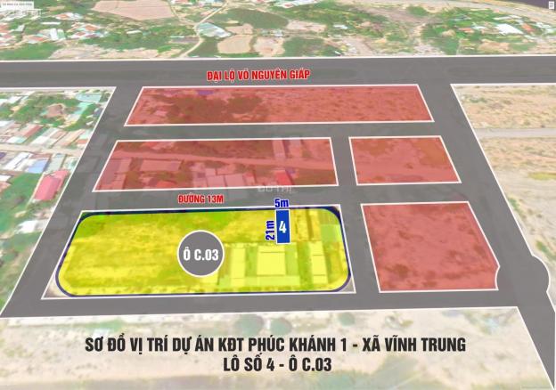 Đất xã Vĩnh Trung cách đường Võ Nguyên Giáp chỉ 100m 13686192