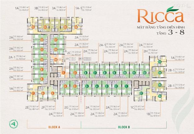 Giỏ hàng những căn đẹp giá tốt dự án Ricca Q9 13719075