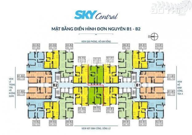 Cắt lỗ 200tr, căn hộ 176 Định Công 1804 (99m2) 1810 (92m2) & 1803 (87,7m2) đã có sổ đỏ 25tr/m2 13719242