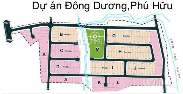 Chuyên bán đất nền dự án cty Đông Dương đường Bưng Ông Thoàn, Phú Hữu, giá tháng 07/2021 13719949