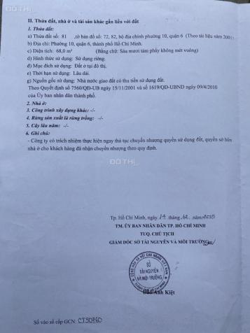 Cần bán lô đất góc 2 mặt tiền đường Số 29, P. 10, Quận 6, HCM, giá đầu tư 13722752