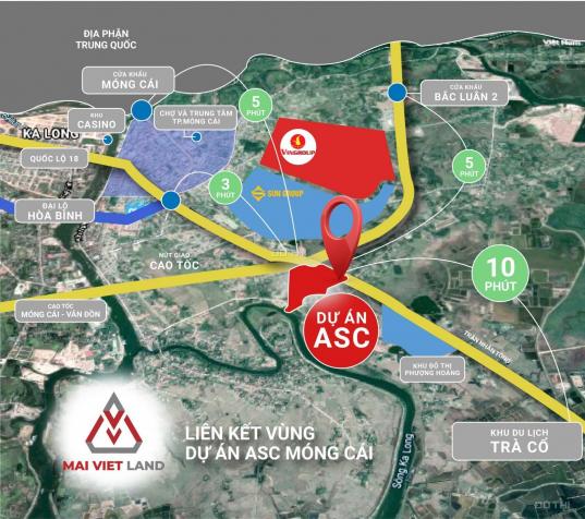 Chính chủ bán ô đất nền dự án ASC Móng Cái, trung tâm thành phố, cạnh quy hoạch của Vin và Sun 13723111