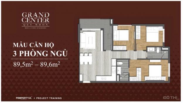 Căn 3pn duy nhất giá từ chủ đầu tư dự án Grand Center QN 13725702