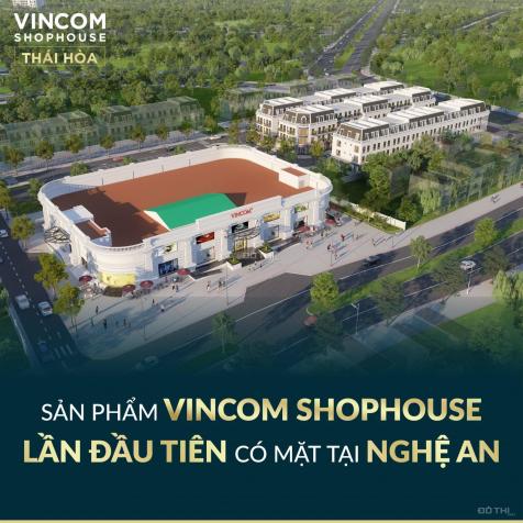 Bán Vincom shophouse Thái Hòa từ 3,3 tỷ trực tiếp CĐT Vingroup, 0976659924 13725808