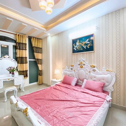 Bán nhà mới 4 tầng gần Quang Trung, ngay đường Nguyễn Duy Cung, gần chợ Hạnh Thông Tây 13784236