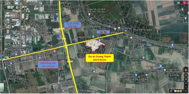 Bán suất ngoại giao LK dự án Quang Thành tại Đồng Văn giá 8 triệu/m2 13737075