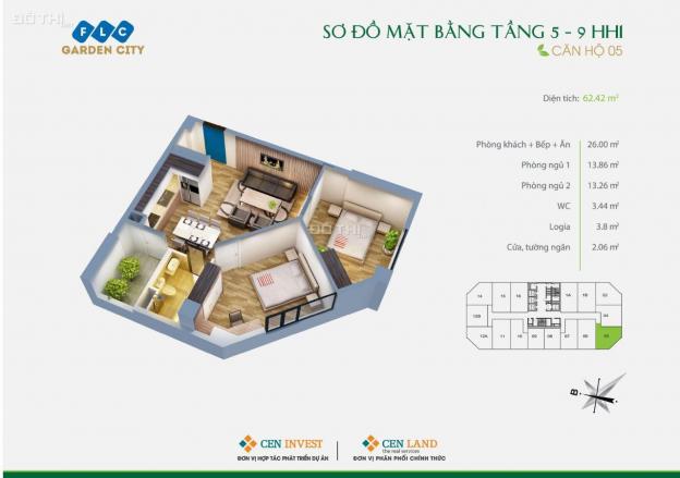 Mở bán căn hộ chung cư thương mại giá rẻ sát bên Aeon Mall Hà Đông trả trước chỉ từ 500tr căn 2PN 13744322