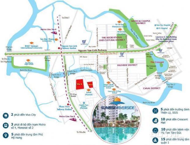 Cần vốn bán gấp căn hộ tại Sunrise Riverside, TP. HCM diện tích 70m2 giá 3.150 tỷ LH 0945121388 13749284