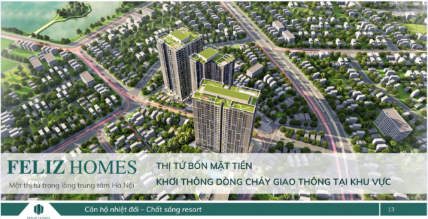 Bán chung cư cao cấp siêu hot Dự án Feliz Homes - Vị trí vàng đắc địa tại Quận Hoàng Mai 13750196
