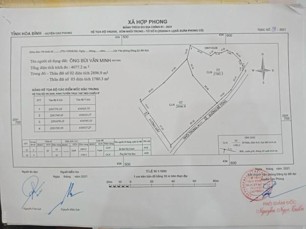Cần bán đất nghỉ dưỡng view hồ giá đầu tư tại Cao Phong Hòa Bình 13759773