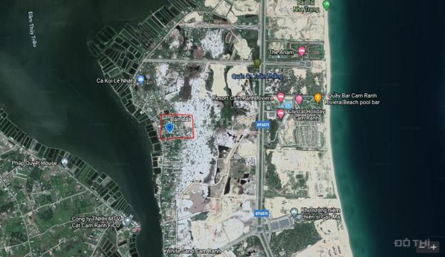 Bán đất Cam Hải Đông, giáp Golden Bay, hiện hữu 2 mặt đường QH mở rộng 20m giá đầu tư 13767887