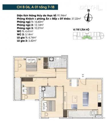 2,9 tỷ sở hữu ngay căn hộ 3PN hướng Nam, thủ tục đơn giản, hỗ trợ chỉ 900tr ký HĐMB ngay 13785614