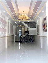 Bán nhà đẹp 4 tầng, BTCT 57m2, hẻm ô tô, Phú Định, P16 Quận 8 13797112