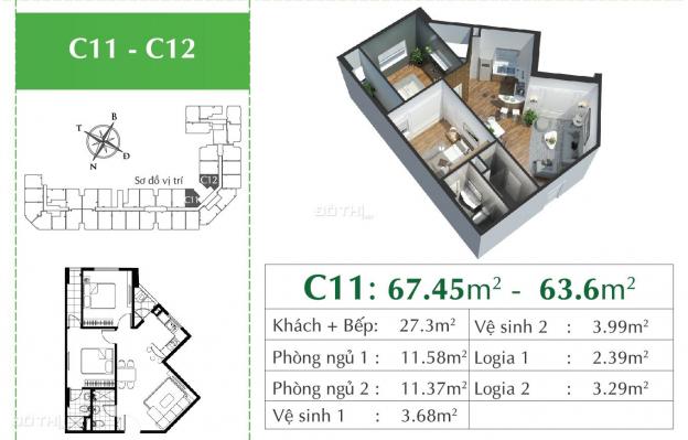 Căn góc 2PN full nội thất, tầng trung DA Eco City Việt Hưng, đóng 600 triệu nhận nhà ở ngay 13376295