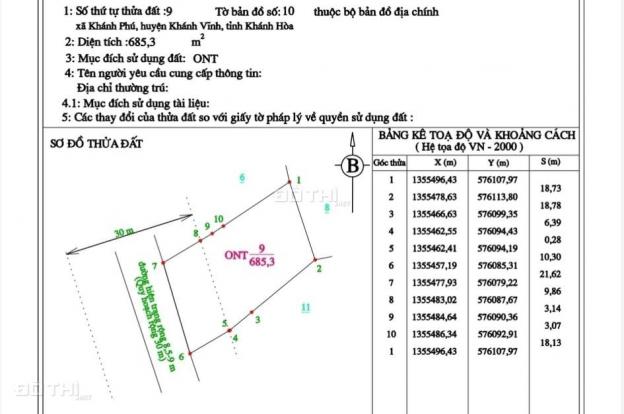 685 m2, full thổ, ngay KCN sông cầu, mặt tiền Hương lộ 62, quy hoạch 30m vào Yang bay 13811203