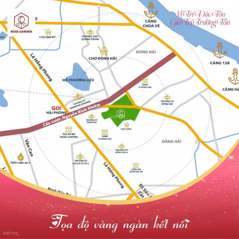Bán đất nền dự án Vườn Hồng - Khu đô thị mới Đằng Hải, Hải An. LH: 0702.286.635 13812213