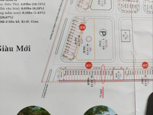 Bán lô đất 79,2m2 tại chợ đêm, chợ đầu mối lớn nhất Lương Sơn, Hòa Bình 13814502