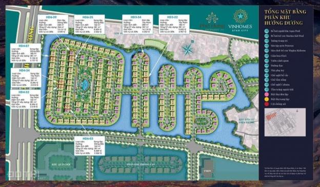 Quỹ hàng mới Vinhomes Star City, biệt thự có sông Hướng Dương giá tốt nhất 13814929