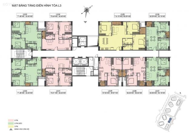 Chỉ từ 2 tỷ sở hữu ngay CH chung cư Sài Đồng 2PN 65m2- 3 mặt thoáng, HTLS 0% 13814996