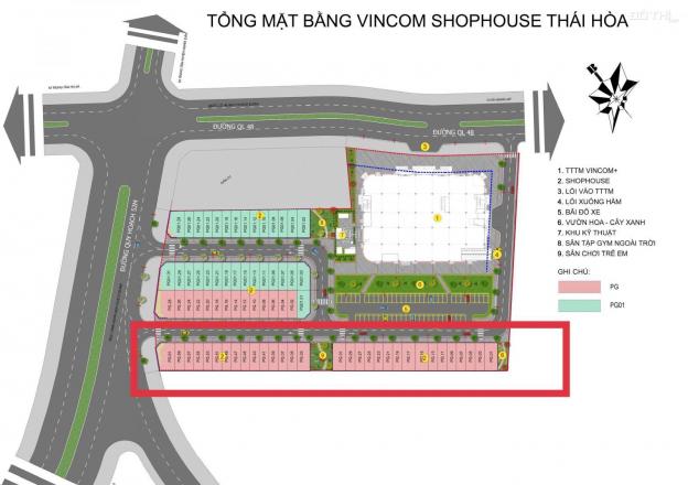 Ưu đãi chưa từng có! Chỉ còn lại 31 căn shophouse (GĐ2) Vinhomes Thái Hòa, sở hữu chỉ với 1,2 tỷ 13818143