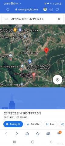 Lô đất đầu tư ngay trung tâm thị trấn 486m2 chỉ 450tr Cao Phong, Hòa Bình 13818929