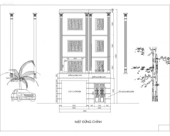 Bán nhà 4 tầng 2 mặt đường phố Nhân Huệ, Đồng Mai, Hà Đông. 13819294