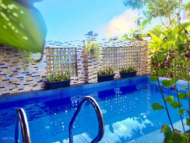 Cần bán căn villa nhà gỗ 3 phòng - hồ bơi siêu đẹp tại biển Tân Thành - An Bàng - Hội An 13820197