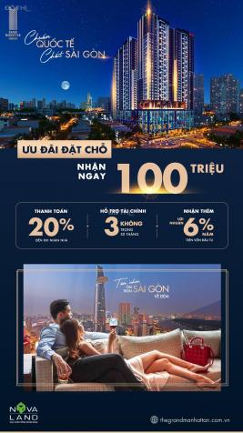 Bán căn hộ The Grand Manhattan Quận 1 - Căn 3 phòng ngủ 96m2 giá chỉ từ 14,7 tỷ trực tiếp PKD Nova 13827061