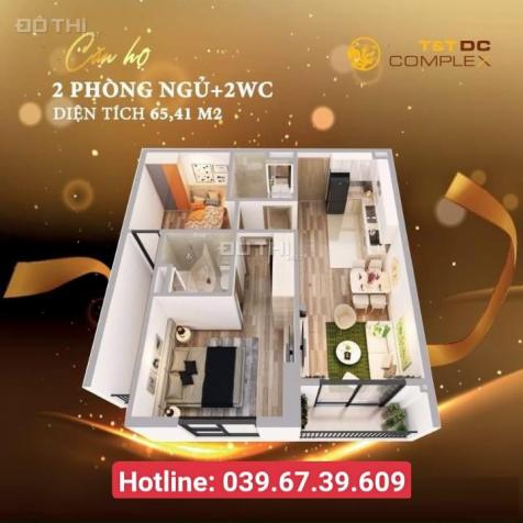 Bán căn hộ chung cư tại dự án T&T Tower, Hoàng Mai, Hà Nội diện tích 48m2 giá 1,547 tỷ 13831505