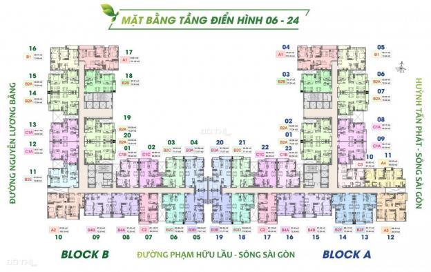 Bán căn hộ xanh Green Star - Hưng Lộc Phát mặt tiền Phạm Hữu Lầu, quận 7 13524754