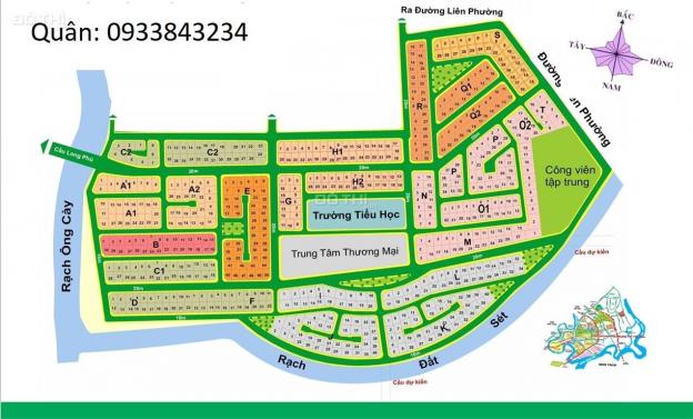 Chủ kẹt tiền bán gấp đất KDC Phú Nhuận, Liên Phường, P. Phước Long B, Q9, LH 0933843234 13835014