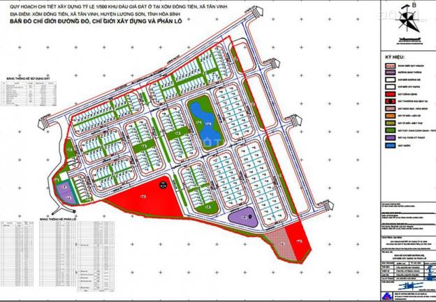 Chính chủ bán lô góc LK-06 dự án đất nền Phương Đông Green Valley, Lương Sơn, Hòa Bình 13835153