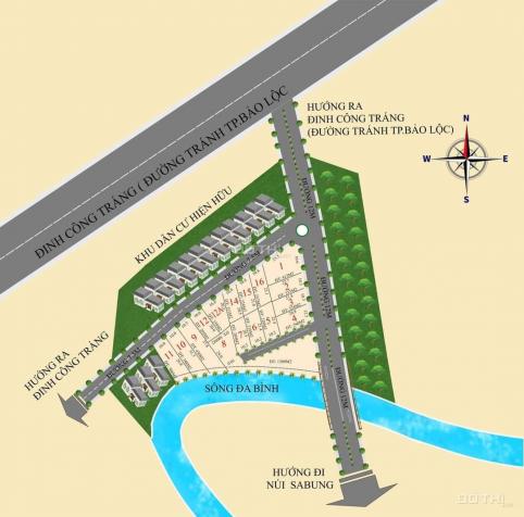 Bán đất nền dự án tại đường Đinh Công Tráng, Xã Lộc Châu, Bảo Lộc, Lâm Đồng DT 224m2 giá 1.4 tỷ 13837318