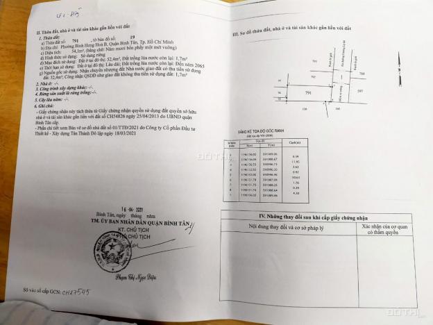 Tôi chủ đất 4.36x12m HXH 7m, dân cư đông, nở hậu, sổ hồng chính chủ 13838147