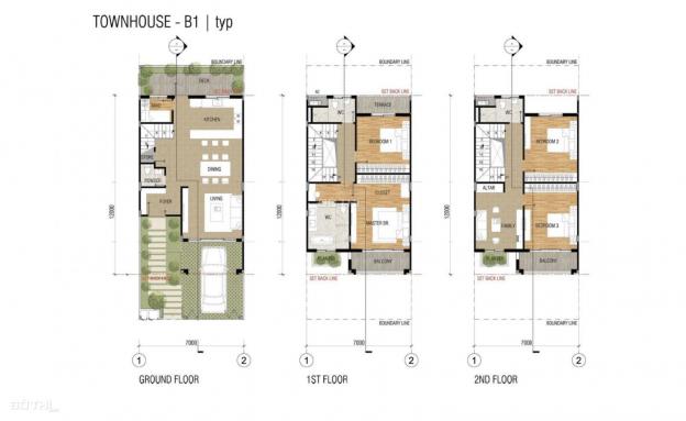 Chính chủ cần bán nhà phố 119m2 dự án ZEITGEIST Nhà Bè giá rẻ 13,9 tỷ 13841981