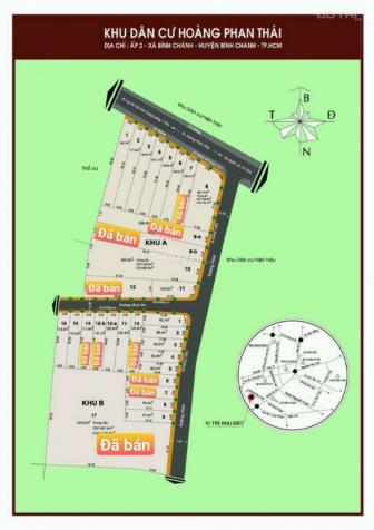 Đất đường Hoàng Phan Thái, huyện Bình Chánh giá 23tr/m2 - 2,7 tỷ đã có sổ hồng riêng 13841995