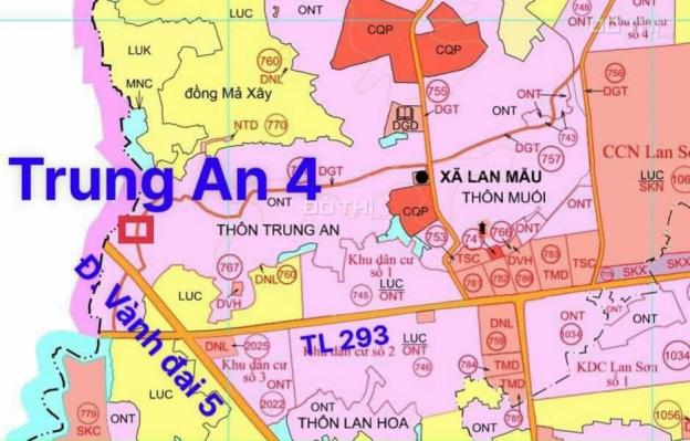 Bán lô đất trục chính Trung An sát KCN Lan Sơn 13859720