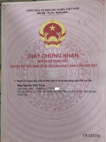 Bán đất tại Xã Châu Pha, Phú Mỹ, Bà Rịa Vũng Tàu diện tích 1185m2, giá 3 tỷ 13861413