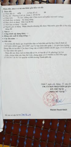 Bán lô đất đường Số 10, Nguyễn Thị Định 13862419