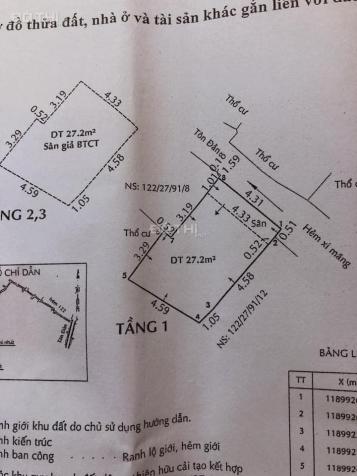 Nhà đẹp Quận 4 vuông vức 4 tầng 2PN giá chỉ 3,45 tỷ (Thương lượng) 13862672