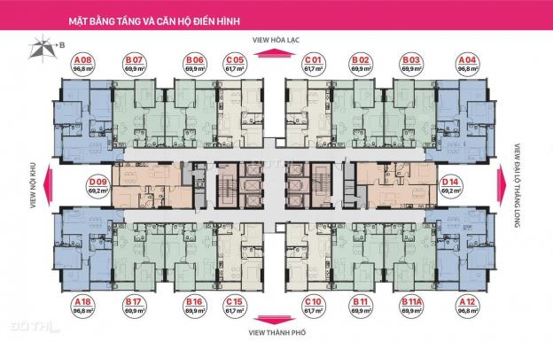 Bán chung cư cao cấp Thăng Long Capital view Đại Lộ Thăng Long, có bể bơi, giá từ 18 - 21tr/m2 12625190
