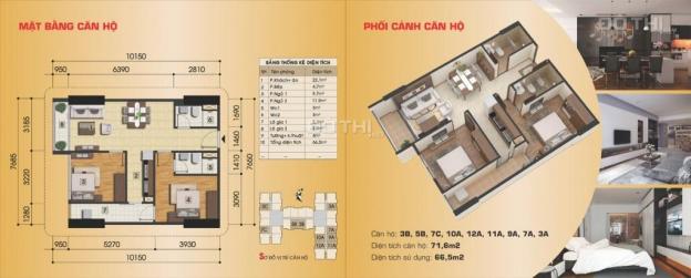 Hạ giá lần cuối căn hộ 72m2, 2PN tòa B Gemek 2 Lê Trọng Tấn Hà Nội 13866159