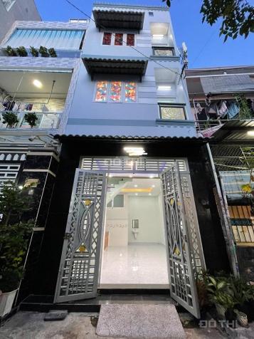Nhà 4 tầng hẻm 5m, 4 PN 3 WC, gần chợ Phạm Văn Hai buôn bán sầm uất. Liên hệ 0901.033.596 xem nhà 13866307